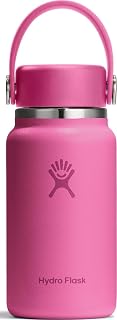 Hydro Flask Micro Bottle - Leak Proof Purse or Pocket Flask - Insulated Mini Water Bottle 6.7 Oz Reef