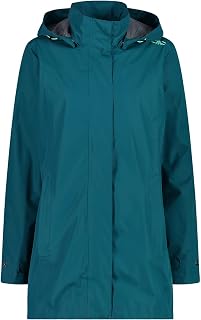 CMP Rain Button Hooded Jacket, Bottle, EU 34, Bottle, 40