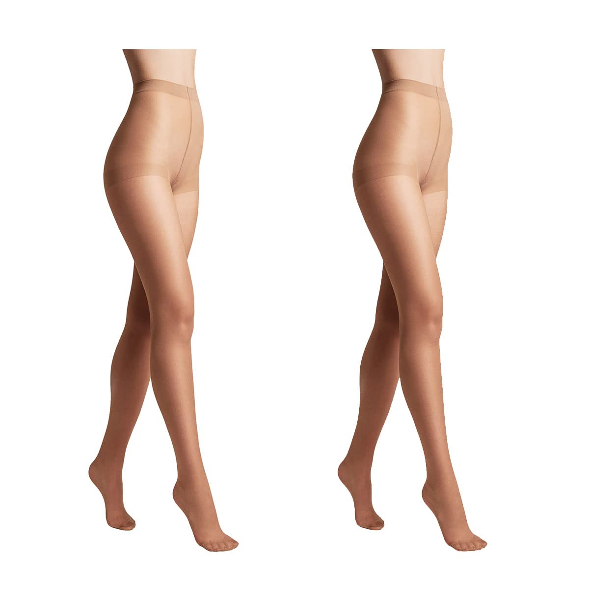 Conte elegant Women's Sustainable Half -matt 2-Pack - Mixed Women's Sticky Tight