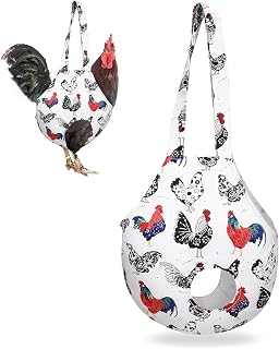Amaezorx 1 Pcs Large Chicken Holder Bag - Breathable Portable Poultry Carrier for Medical Emergencies, Injury Transport | Durable Chicken Sling, Catching Net & Handling Tool for Hens/Roosters