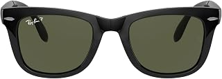 Ray-Ban RB4105 Folding Wayfarer Square Sunglasses