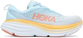 Hoka W Bondi 8 1127952-SSCA, Womens Running Shoes, Blue, 5.5 UK