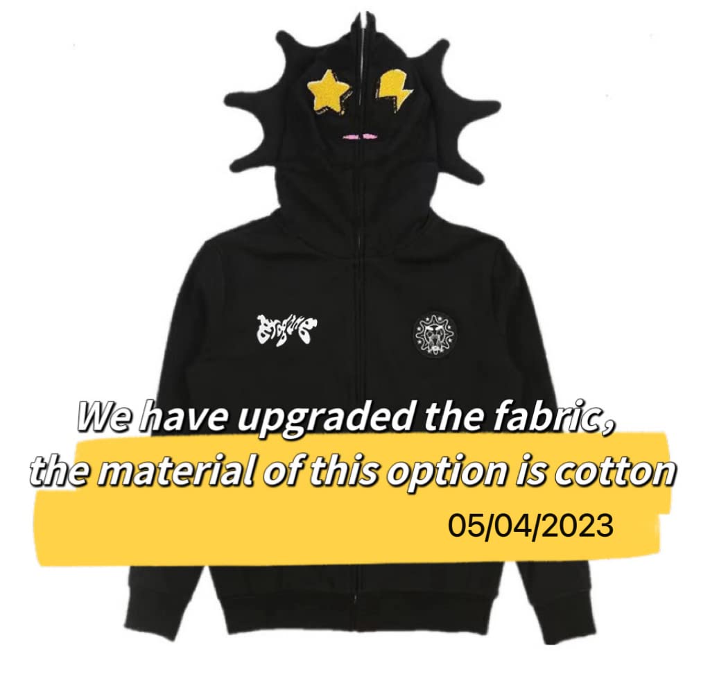 Retro Lazy Style Hoodie for Women Fun Multi Angle Full Zip Hoodie Y2k Casual Swe