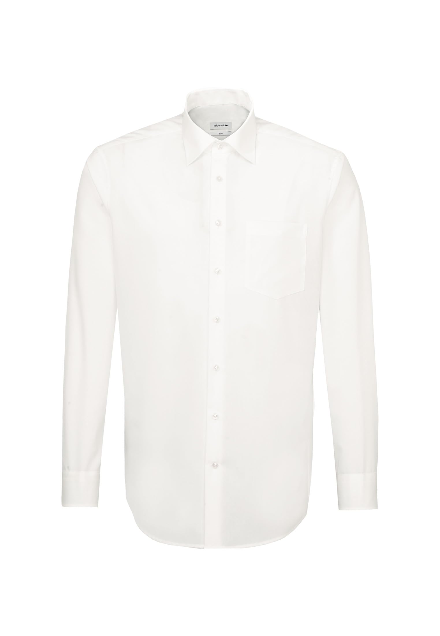 Seidensticker Men's Business Shirt - Regular Fit - Non Iron - Kent Collar - Long