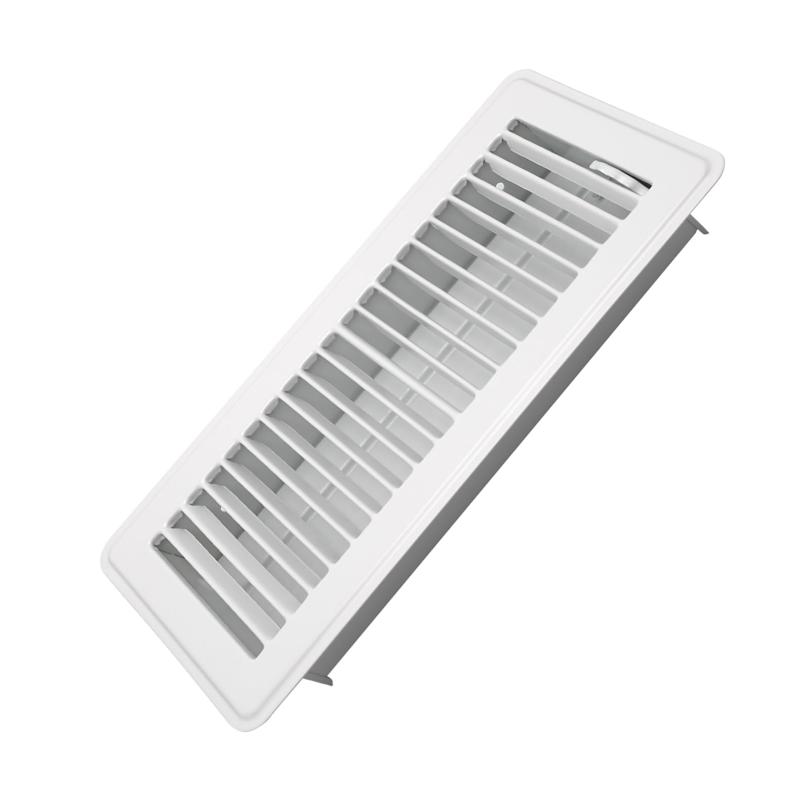 Howeall 4" x 10" Floor Register - Heavy Duty Steel Walkable Floor Vents - Easy A