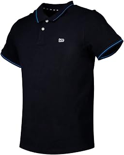 Lee - Men's Polo Shirt - Regular Fit - Pique Polo - Black