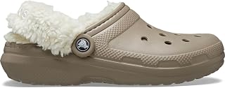 Crocs Unisex-Adult Classic Fleece Lined Clogs, Fuzzy Slippers for Women and Men