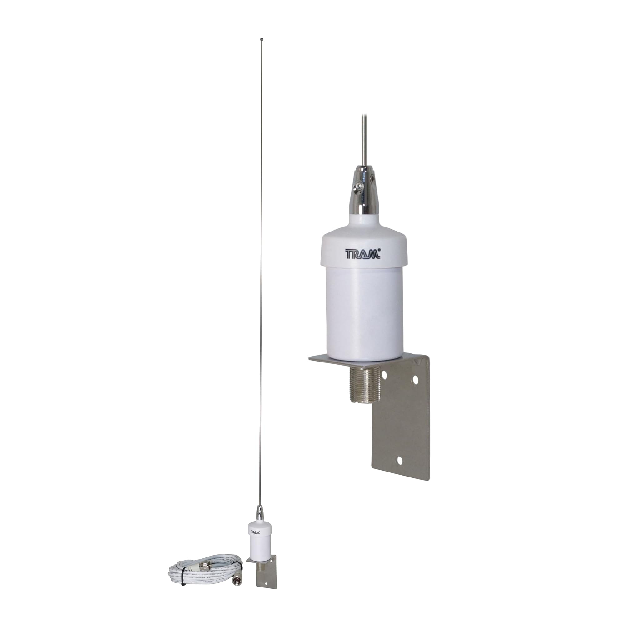 Tram 1600-HC Pretuned 35-Inch VHF Fiberglass Antenna with RG58 Cable and PL-259 