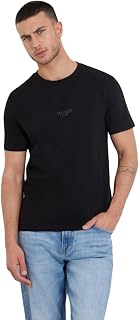 Guess Aidy - T-Shirt Uomo in Cotone Girocollo Manica Corta