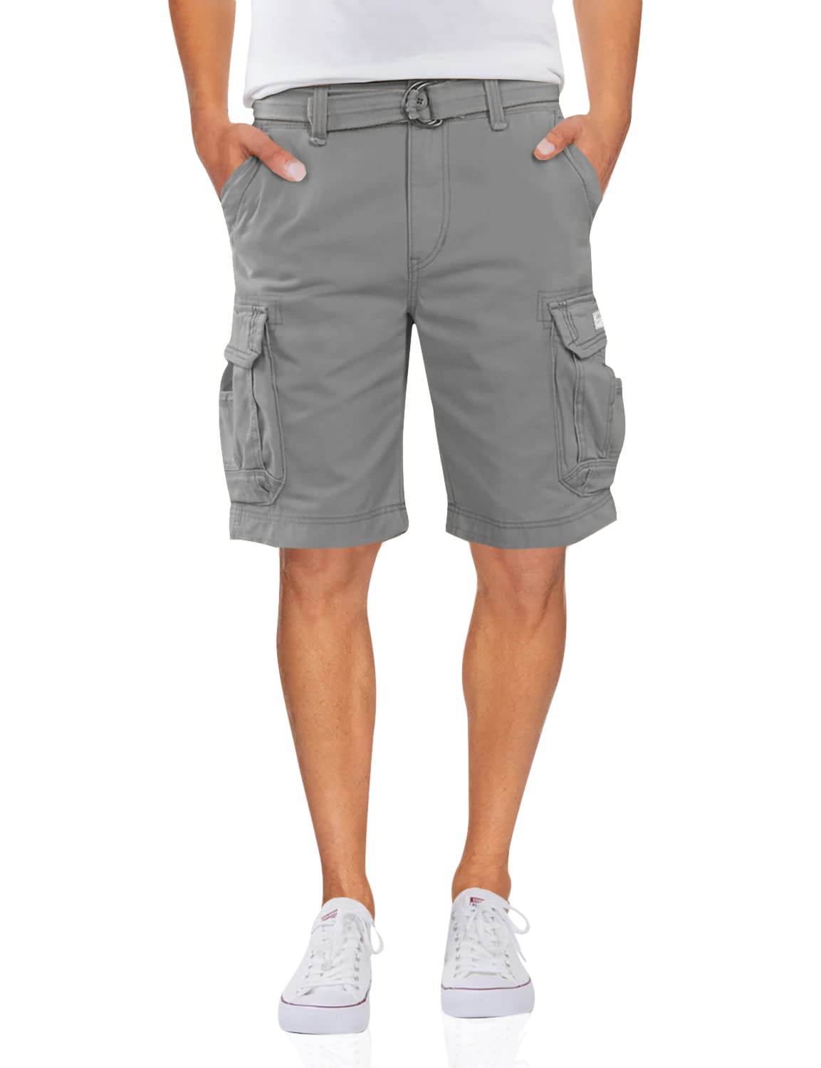 UNIONBAY Survivor Belted Cargo Shorts - Men's Cargo Shorts