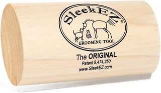 SleekEZ Dog Brush for Shedding | Patented Deshedding Dog Brush | Pet Hair Remover for Short, Medium & Long Coats | Made in USA | 5 Inch