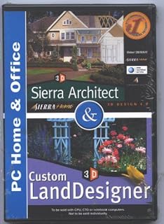 Sierra Home Architect 4.0 and Custom Land Designer