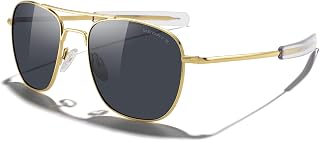 MERRY'S Square Aviator Sunglasses for Men Women Polarized UV400 S8636