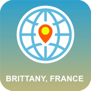 Brittany, France Map Offline