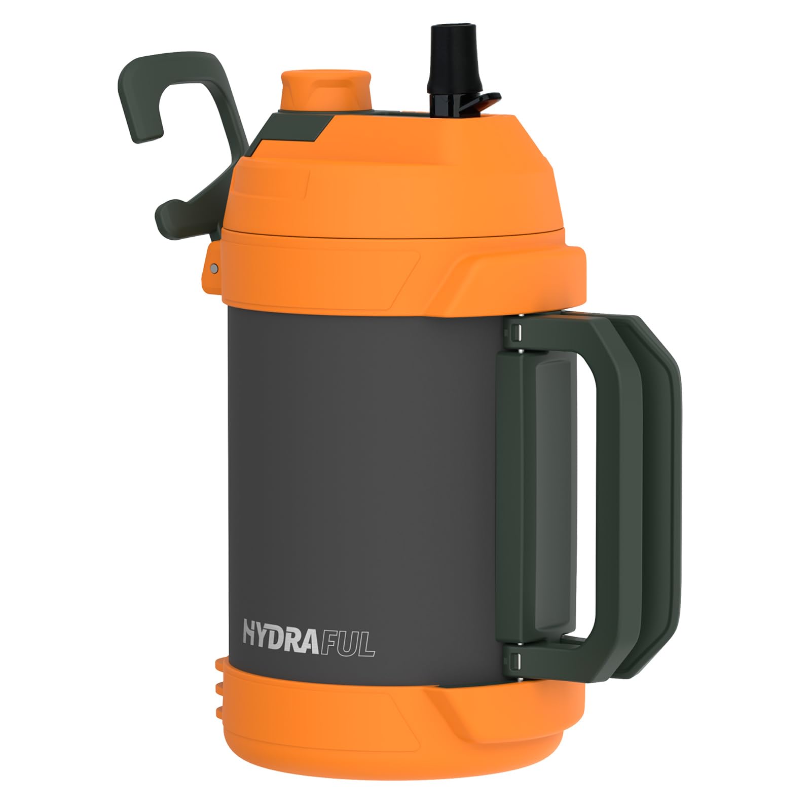 Hydraful 1 Gallon Water Jug, 128 oz Large Insulated Stainless Steel Sports Water