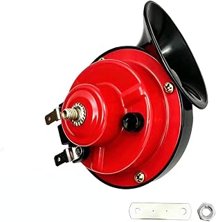 QDONGLAI 110DB Super Loud Car Horn, Universal 12V | Replacement Kit, Electric Snail Horn for Cars, Motorcycles, Trucks, Bicycles, Marine Cars, Universal Automotive Accessories
