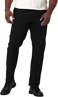Lee Extreme Comfort - Casual Pants - Big & Tall Extreme Motion Flat Front Regular Straight Pants - Men