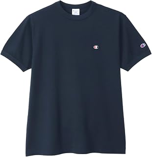 Champion(チャンピオン) Tシャツ 半袖 丸首 綿100% ワンポイントロゴ ショートスリーブTシャツ ベーシックC3-Z359メンズ