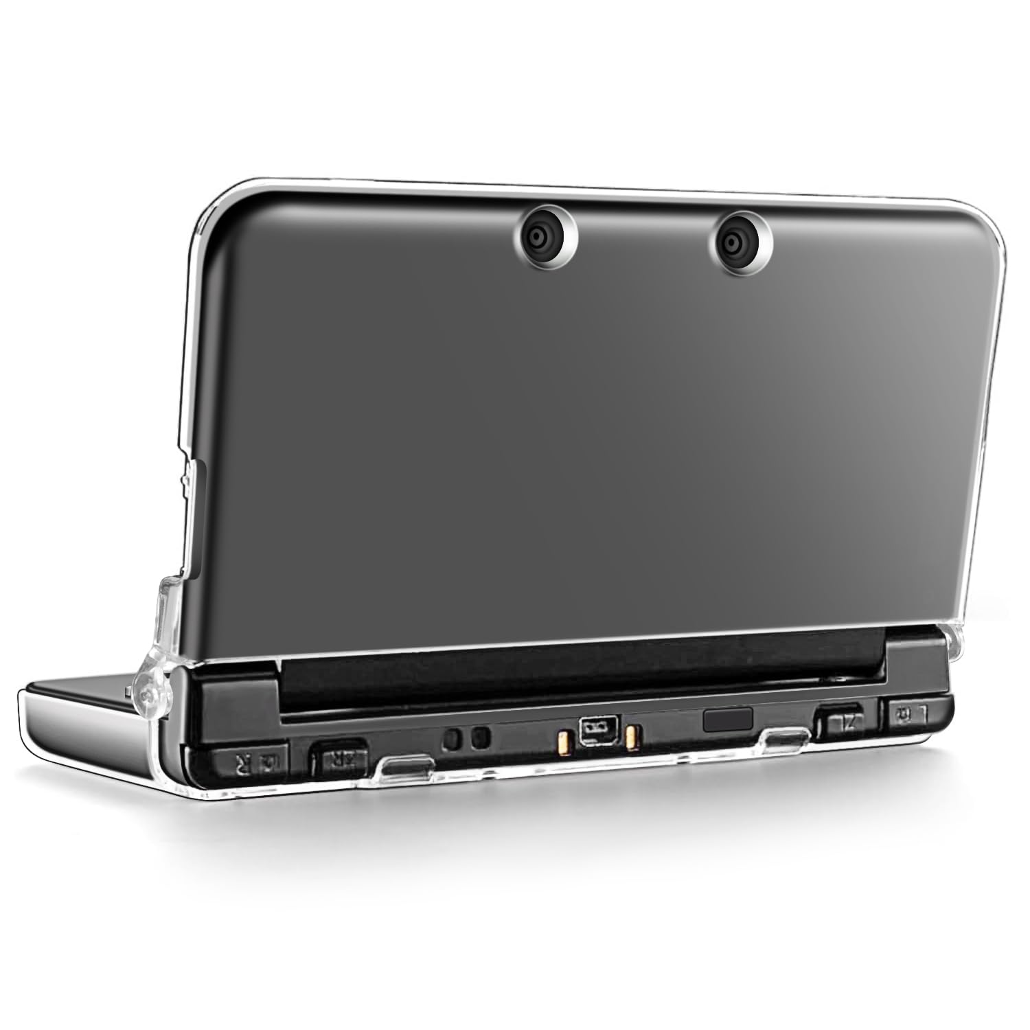 TNP New Nintendo 3DS XL Case, Aluminum Hard Shell, Clear, 2015 Model | Protectiv