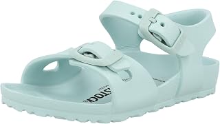Birkenstock Milano Birko-Flor, Unisex-Adult Sandals, Green Surf Green, 27 EU