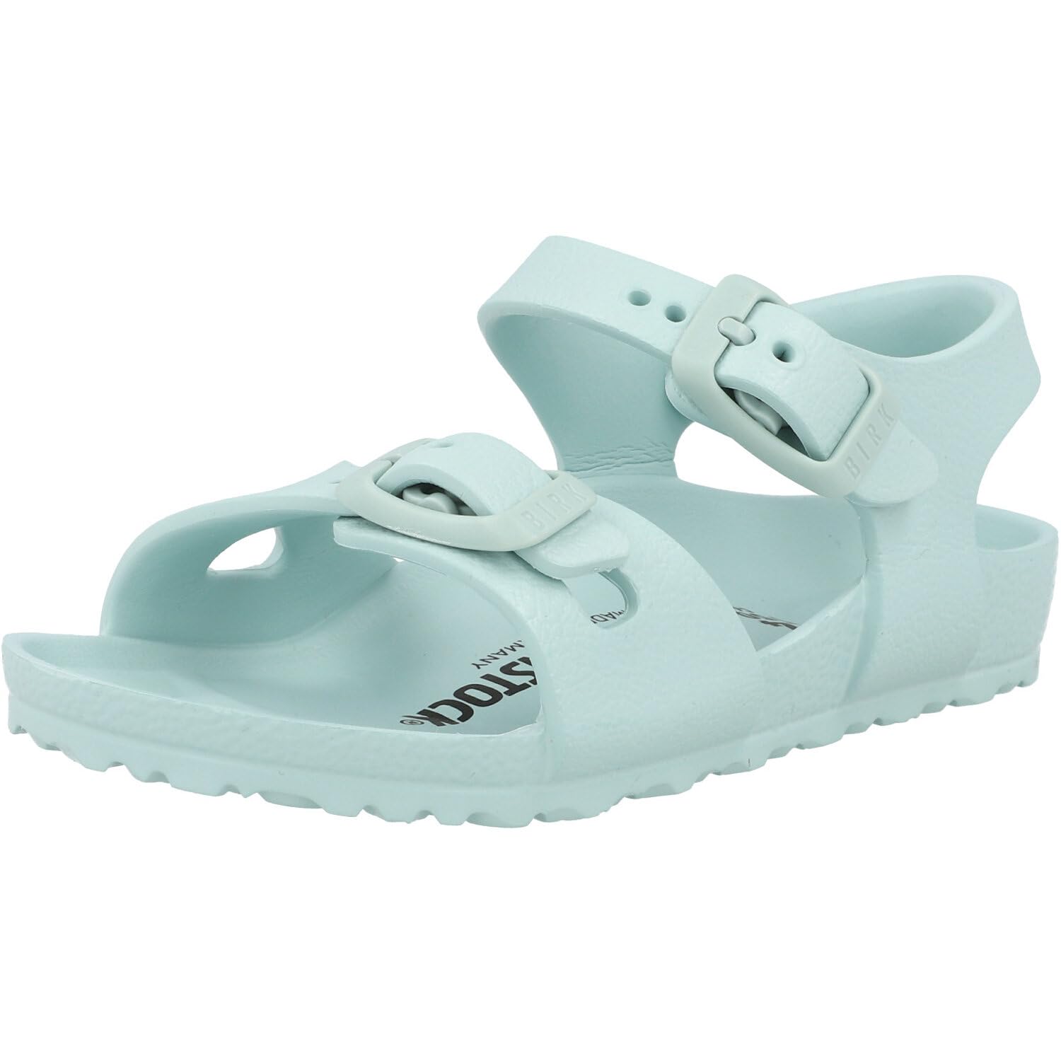 Birkenstock Milano Birko-Flor, Unisex-Adult Sandals, Green Surf Green, 27 EU