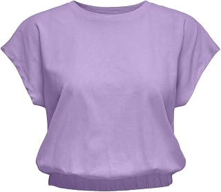 ONLY Onllira Life S/S V-Neck Top Jrs Noos Onllira Life S/S V-Neck Top Jrs Noos Women (Pack of 1)