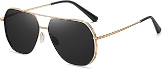 Cyxus Mens Polarized Sunglasses Classic Outdoor Sunglasses UV400 for Driving Fishing Travel