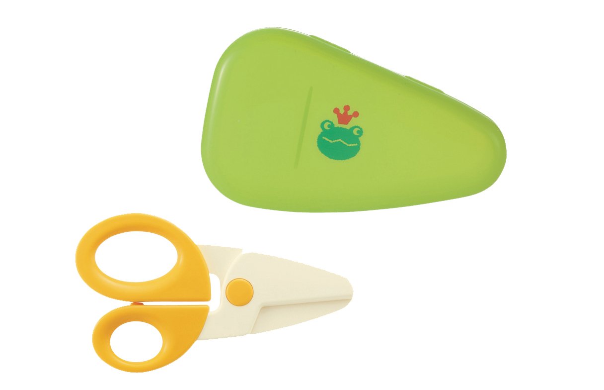 1 X Japan Richell Baby Food Sicssors Tool with Case by Richell