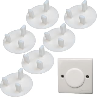 ZHIYE Plug Socket Covers UK, 24 Packs Baby Child Safety Socket Covers Guards Caps Tight Grip Socket Protector for Children Safety Protection at Home and School