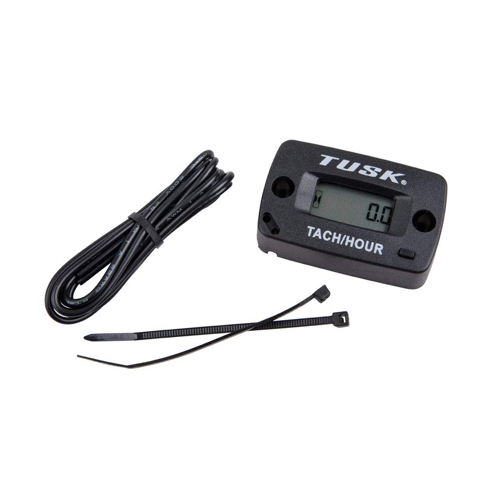 Tusk Tach/Hour Meter for Yamaha, Kawasaki, Honda | Resettable Maintenance Timer;