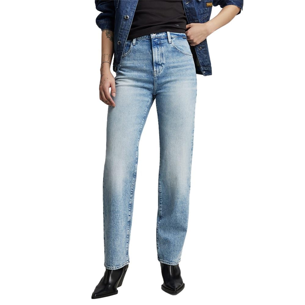 G-Star Mujer Viktoria High Straight Jeans