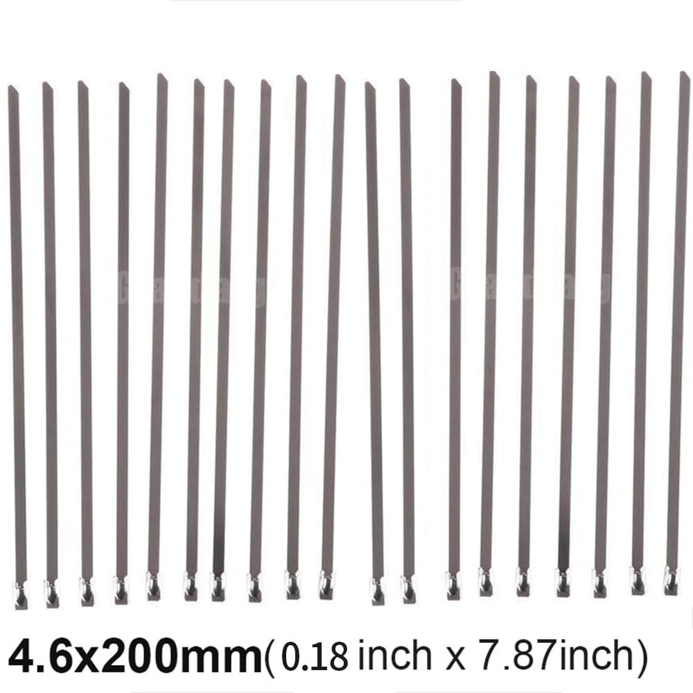 20 Pack Cable Ties Zip Ties Multi Purpose Heavy Duty Cable Ties 20cm
