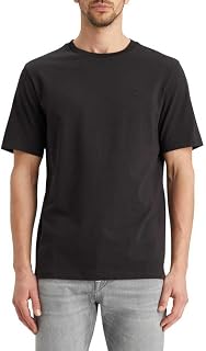 Scotch & Soda Herren Essential Logo T-Shirt T-Shirt (1er Pack)