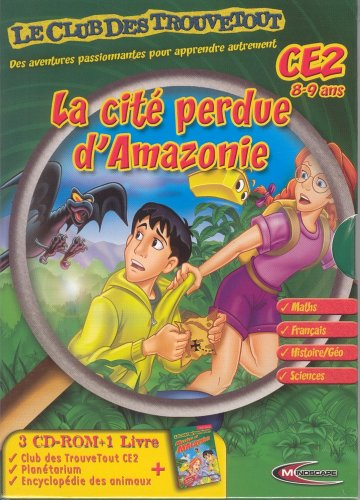 LE CLUB DES TROUVETOUT : LA CITÉ PERDUE V3 / 8-9 Ans 3e Prim + ENCYCLOPÉDIE DES 