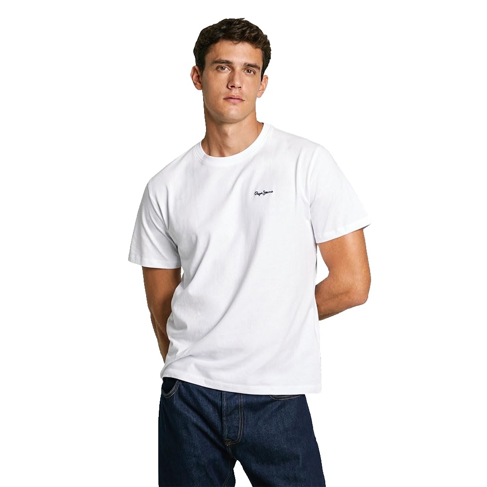 Pepe Jeans Men's Contrast Connor T-Shirt (Pack of 1)