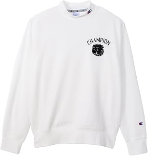 Champion(チャンピオン) トレーナー 長袖 抗菌防臭 ストレッチ UVカット グラフィックロゴプリント TECH WEAVE(R) TERRY クルーネックスウェットシャツ メンズゴルフC3-YG005メンズ