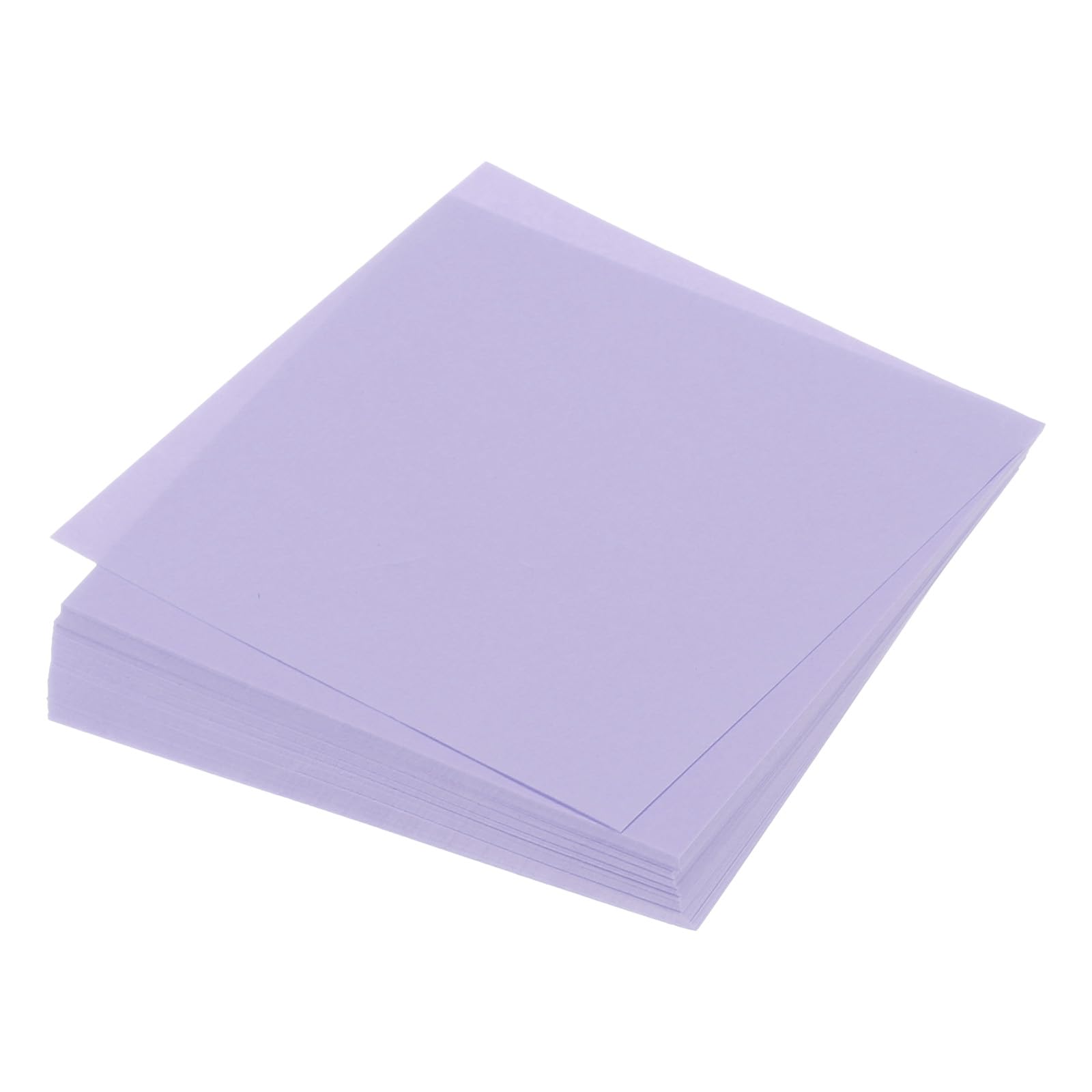 100 Sheet Origami Paper Double Sided Light Purple 5x5 Inch Square Sheet for Art 
