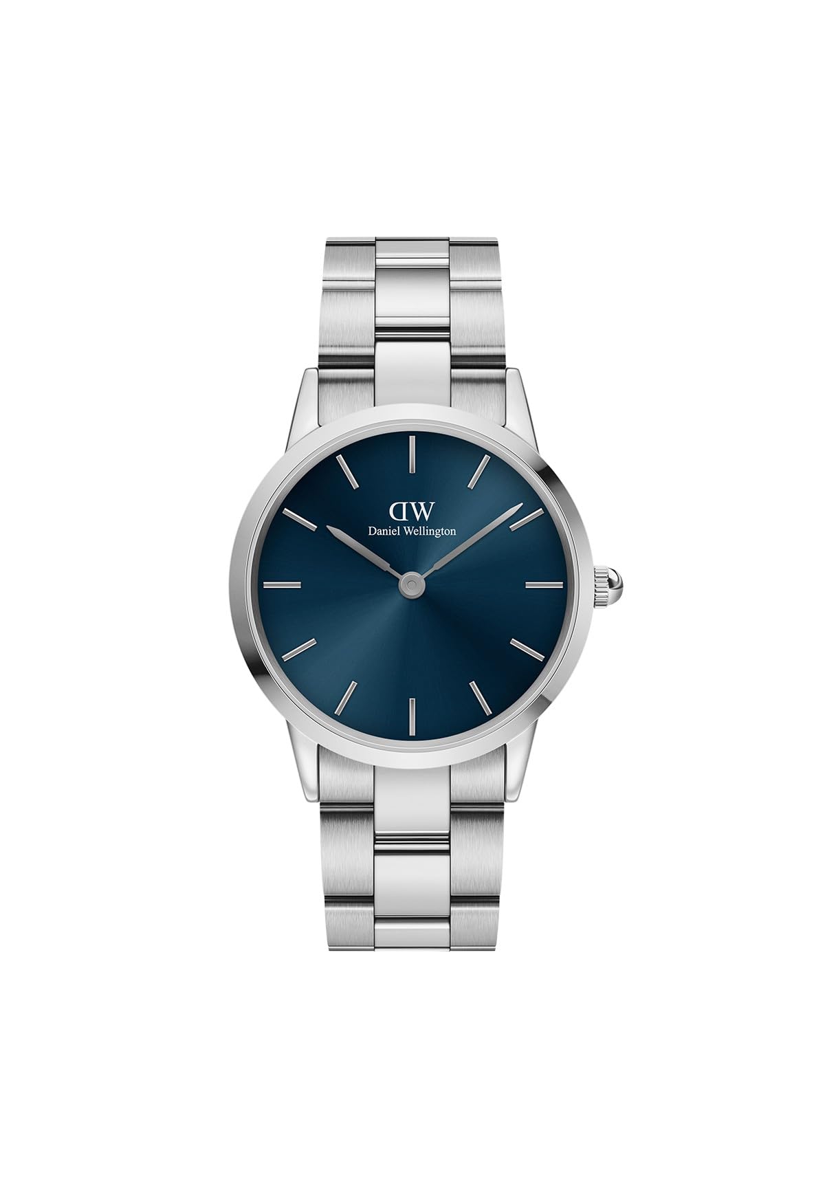 Daniel Wellington Unisex Iconic Link Watch, Rose Gold or Silver Link Bracelet