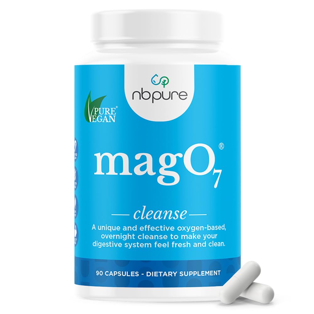 nbpure MagO7 - Natural Colon Cleanse & Detox | Occasional Constipation Relief, S
