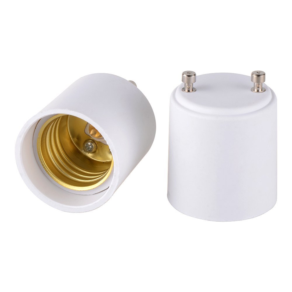 Onite GU24 to E27 E26 Adapter for LED Bulb, GU24 to Medium Base Converts Your Pi