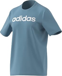 adidas Essentials - Linear Embroidered Logo Jersey T-Shirt for Men