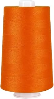 Superior Threads Omni 40-Weight Polyester Sewing Quilting Thread Cone 6000 Yard (#3154 Orange Peel)