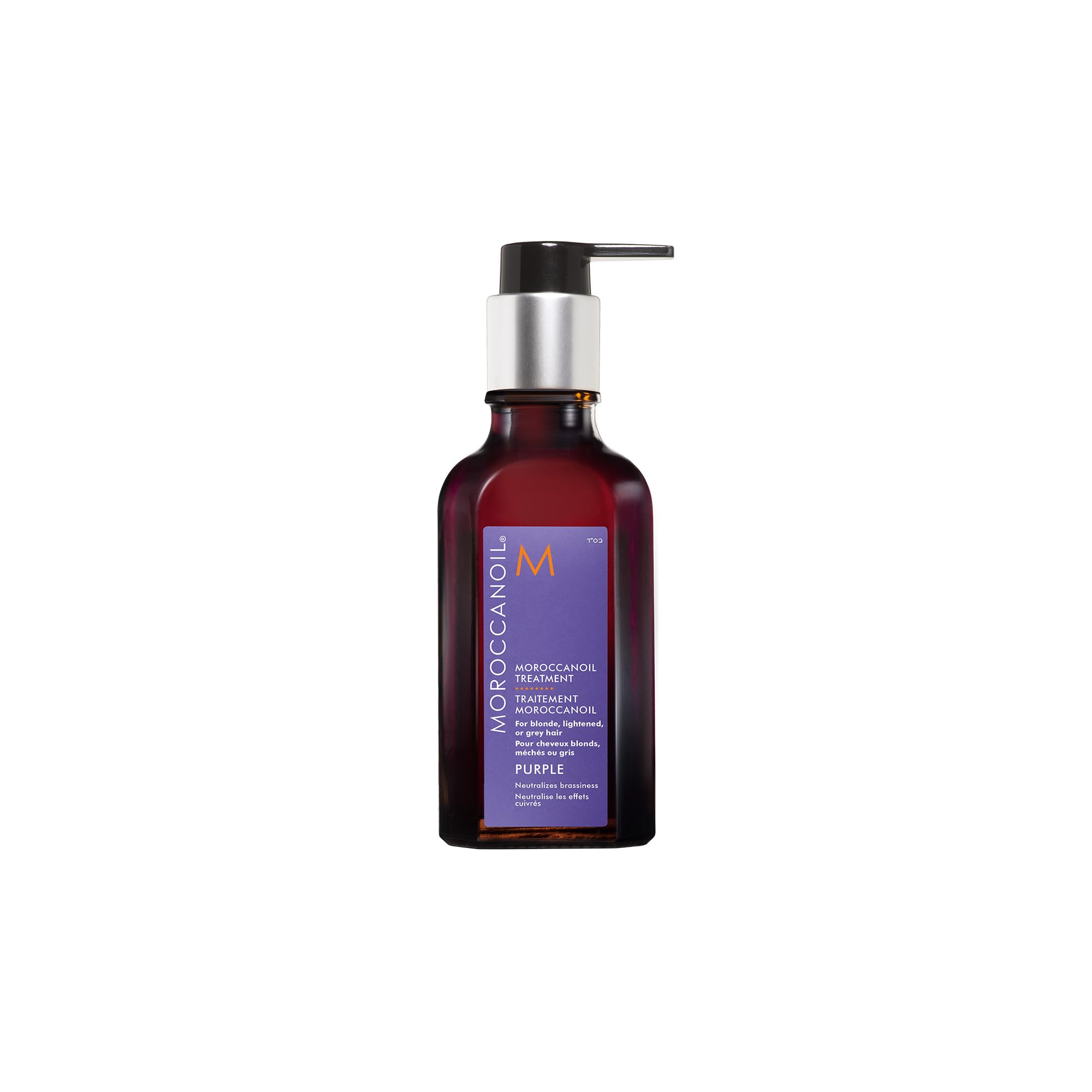 Moroccanol Moroccan Oil Treatment, Purple, 1.7 fl oz (50 ml), Color Care, Smooth