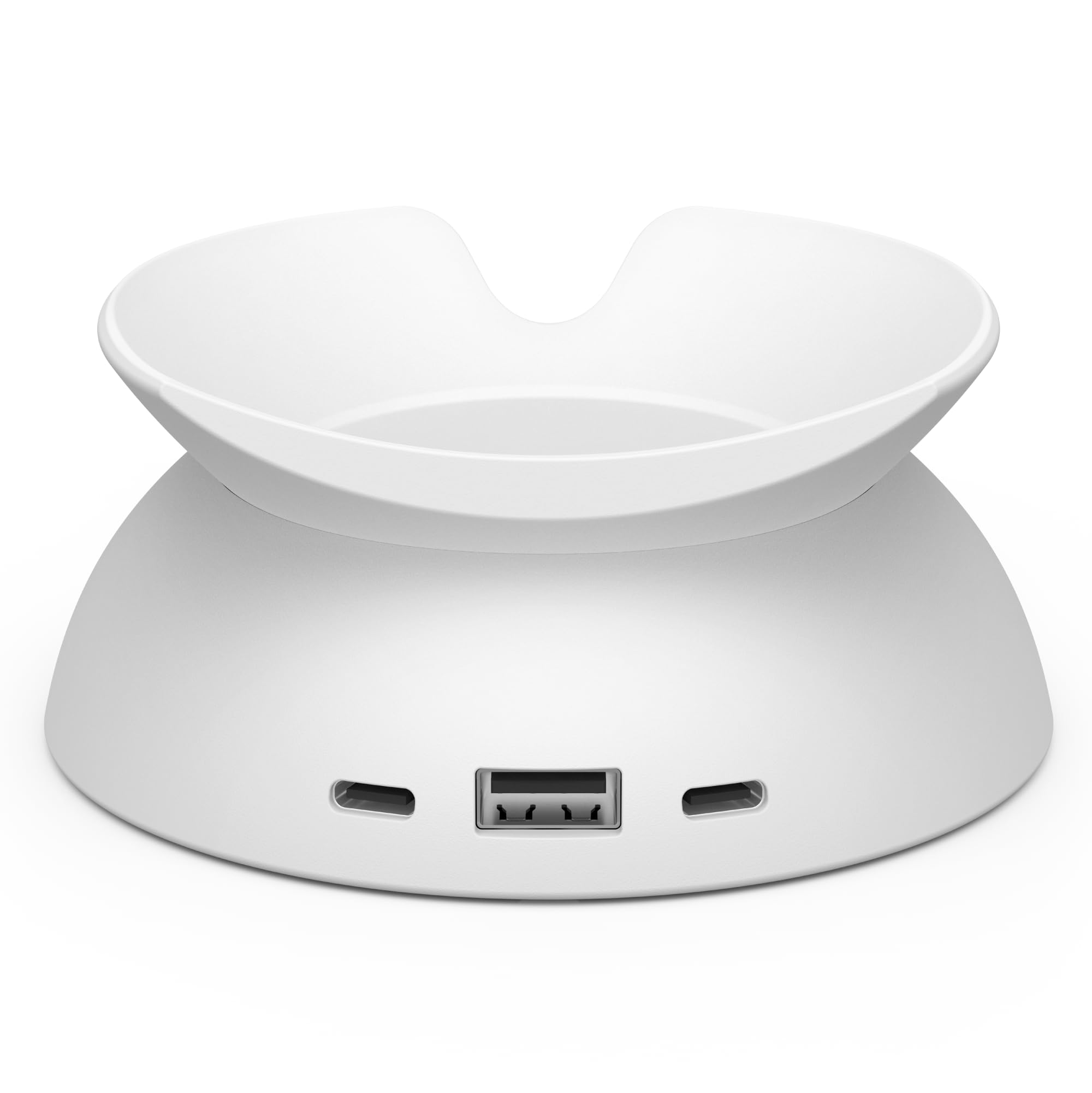 Made for Amazon Stand with USB-C and USB-A Charging Ports for Echo Spot (2024 Re