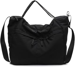 Nylon Shoulder Bag Large Capacity Vintage Casual Handbag Teen Women Shoulder Bag