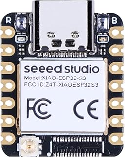 Seeed Studio XIAO ESP32S3-2.4GHz Wi-Fi, BLE 5.0, Dual Core, Supported Battery Charging, Energy Efficiency and Rich Interface, Ideal for Smart Homes, IoT, Devices
