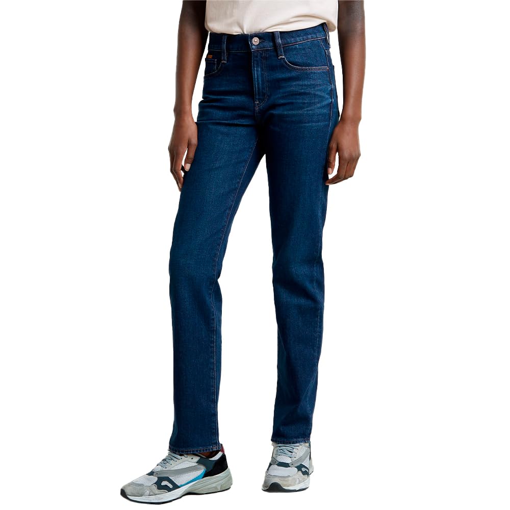 G-STAR Women's Strace Straight Jeans