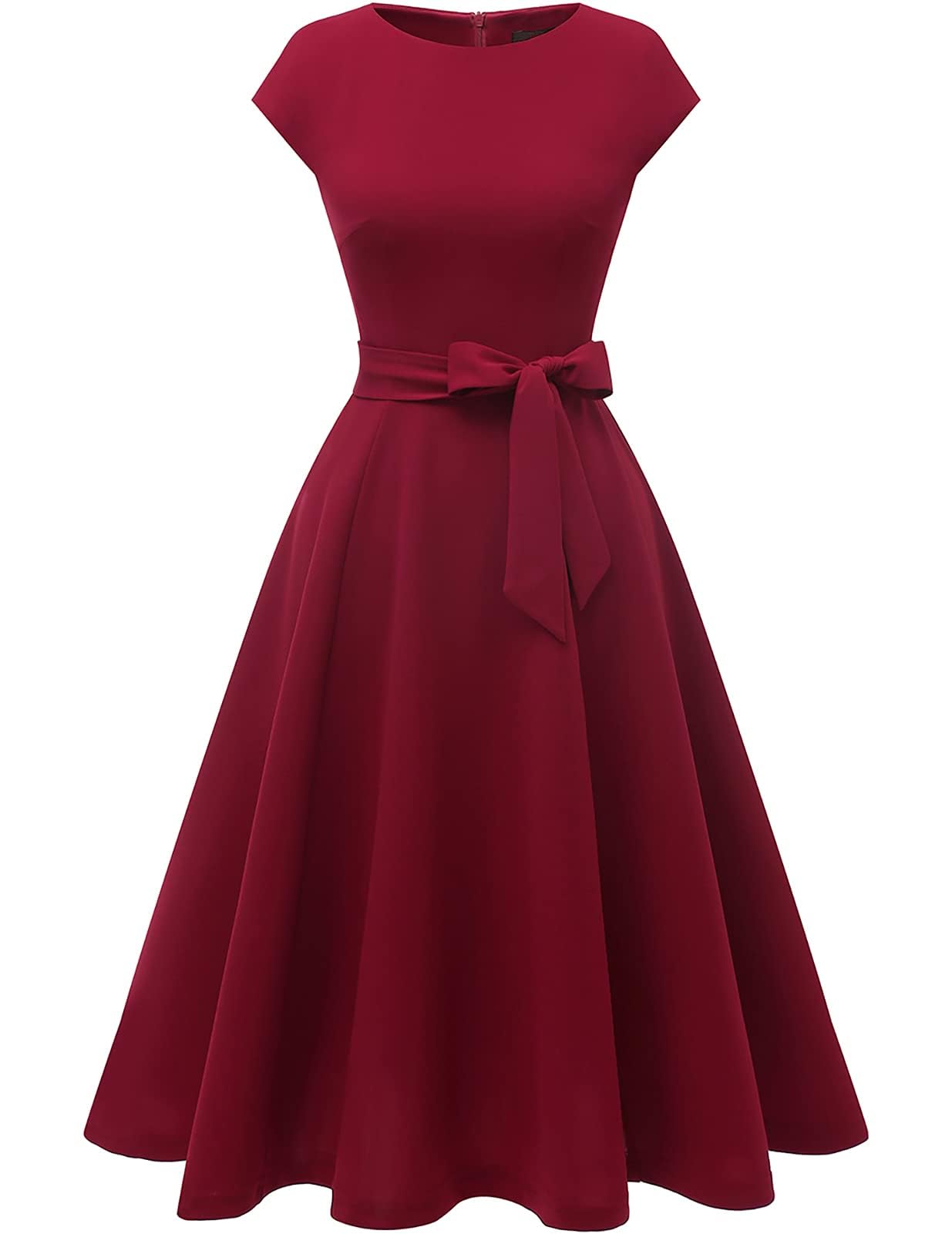 DRESSTELLS Women's Cocktail Dresses, Formal Wedding Guest Church Dress