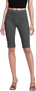 Hybrid & Company Womens Super Stretch Causal Pull On Millennium Twill Bermuda Shorts