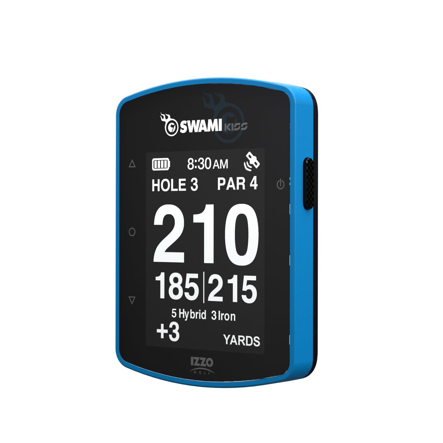 Swami KISS 2.0 Handheld Golf GPS Ragnefinder with Integrated Magnets - Blue | In